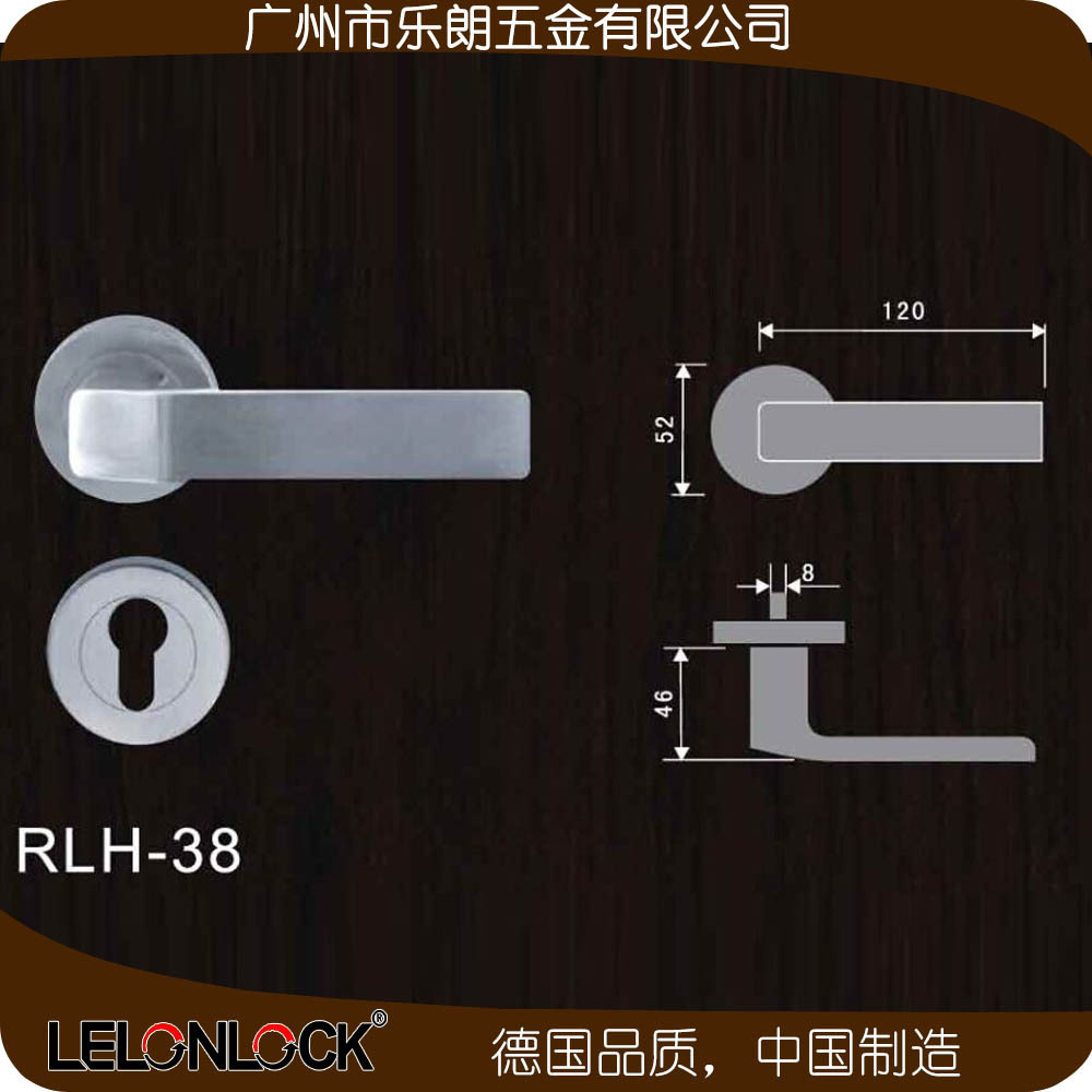 RLH-38 歐式精鑄實(shí)心室內(nèi)門鎖把手