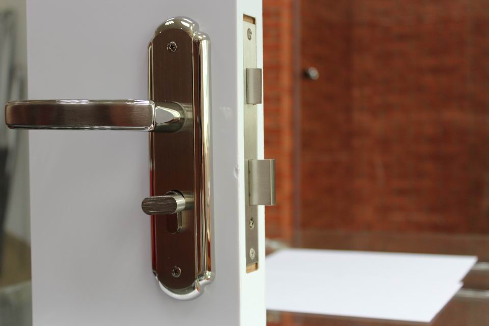 Promotion selling for hotel door lock backplate lever gate handle